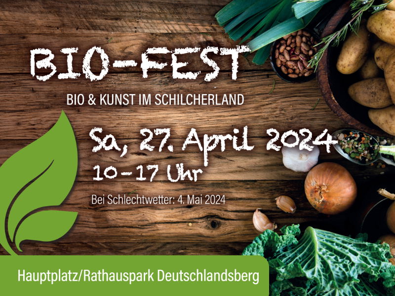 Einladungsflyer Biofest Deutschlandsberg