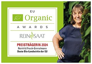 Reinhild Frech-Emmelmann, EU Bio-Landwirtin 2024 /