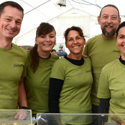 Bio-Betrieb am Biofest