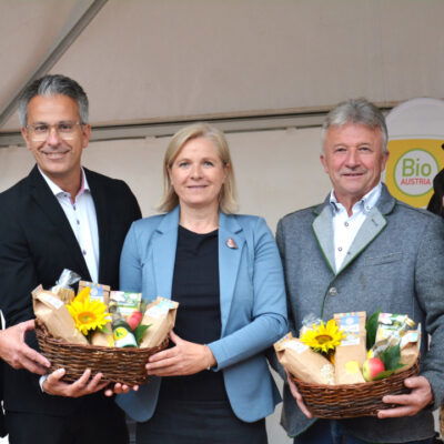 Ehrengäste beim Biofest Graz