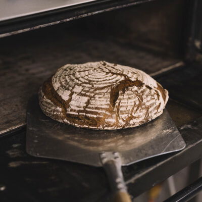 Brot im Backofen