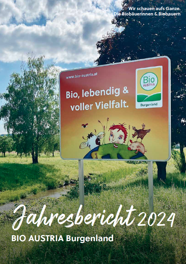 Deckblatt Jahresbericht 2024 Burgenland