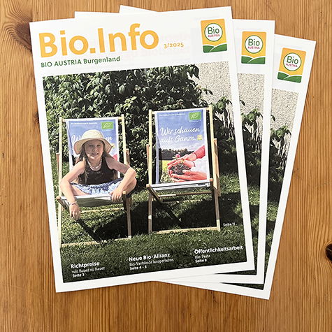 Kachel Startseite Burgenland Bio.Info 3/2025