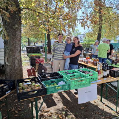Stand am Biofest Frauenkirchen