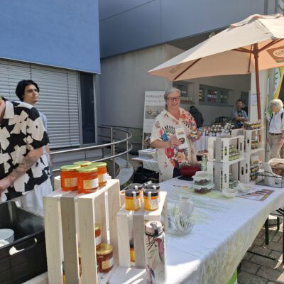 Stand am Biofest Frauenkirchen
