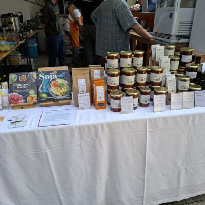 Stand am Biofest Frauenkirchen