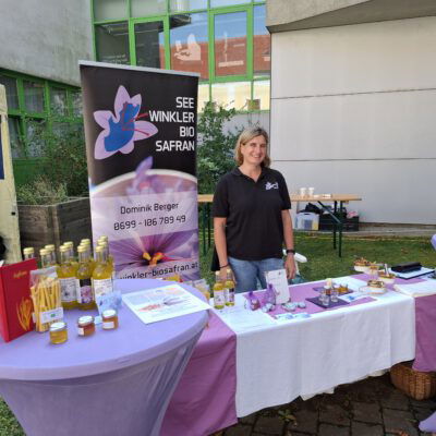 Stand am Biofest Frauenkirchen