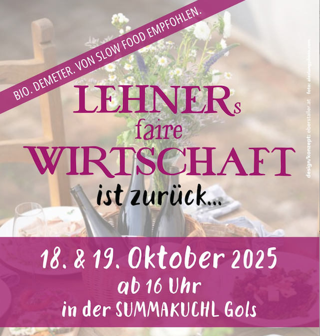 © design/konzept: eberstaller.at foto: alexlangphoto.com Veranstaltung Summakuchl Gols