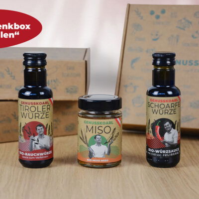 © GENUSSKOARL Geschenkbox Saucen