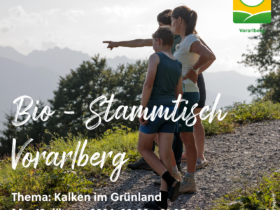 Ankündigung online Bio-Stammtisch Vorarlberg 19.01.26