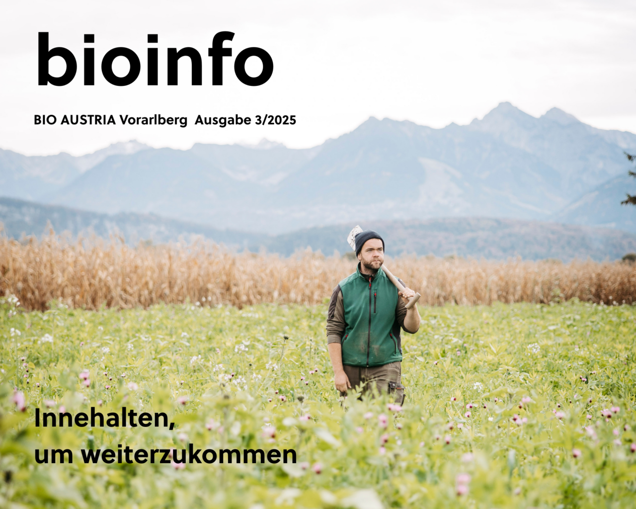 Titelblatt BioInfo Vorarlberg Ausgabe 03/2025