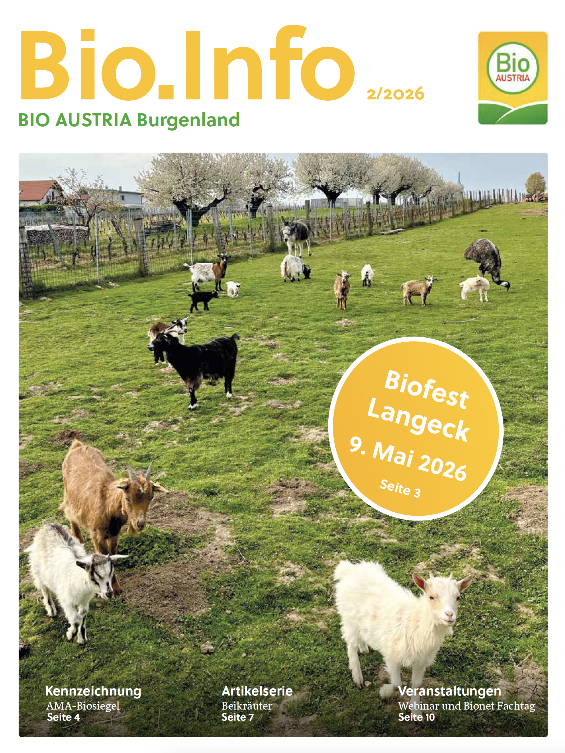 Titelseite Bio.Info 2/2026