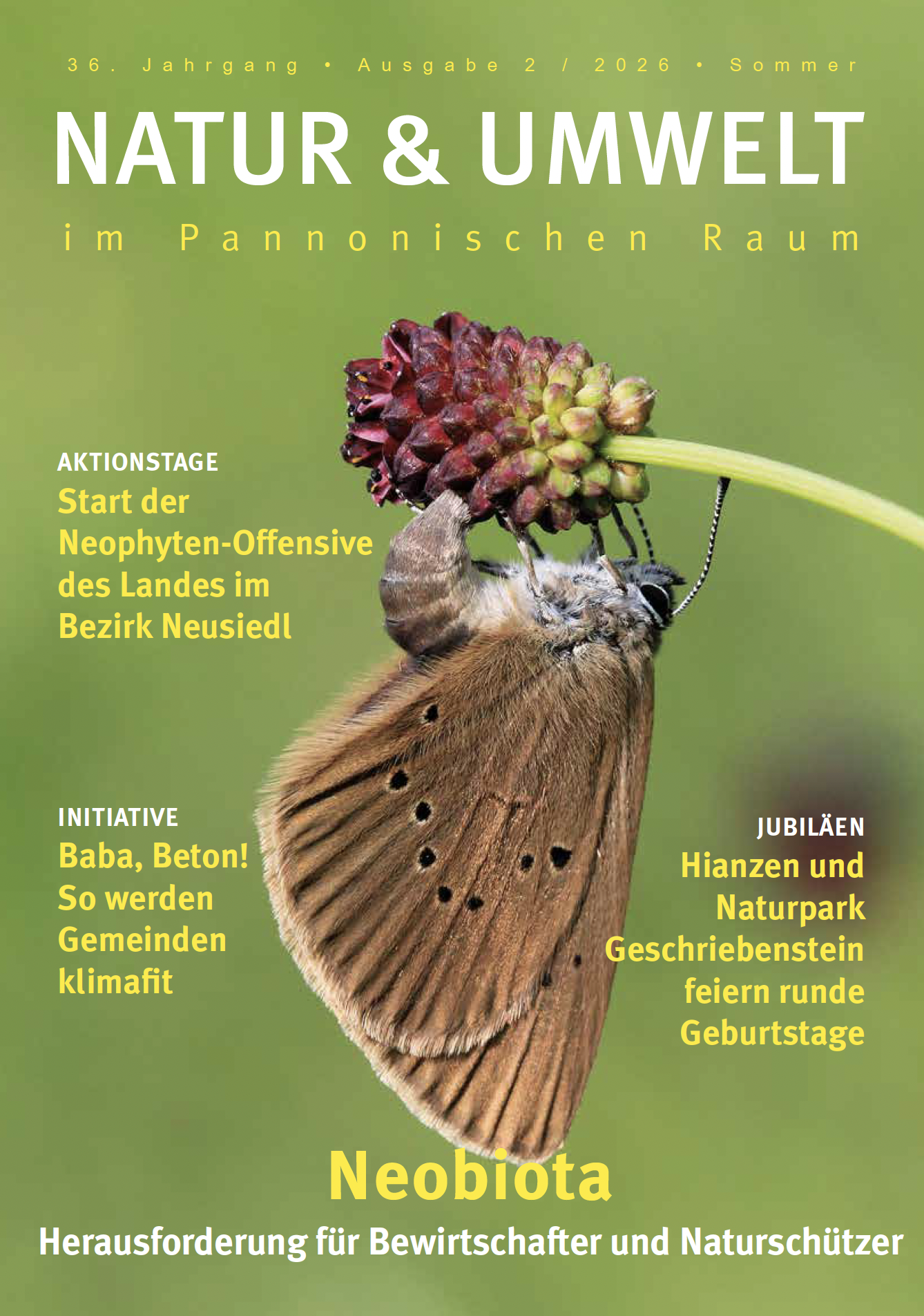 Natur und Umwelt Ausgabe Sommer 2026