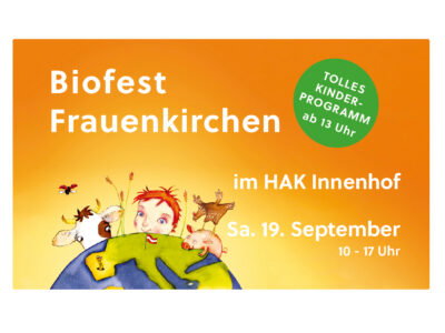 Einladung Biofest Frauenkirchen 2026