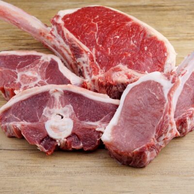 © Schober GmbH rohes Fleisch mit Knochen