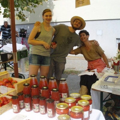 Stand am Biofest Frauenkirchen 2016