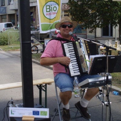 Musiker am Biofest Frauenkirchen 2016